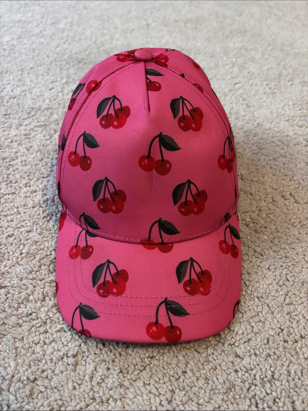 wonder nation Pink Cherry Print Baseball Cap